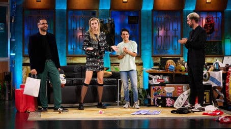 María Pérez, Eva Soriano and Aníbal Gómez