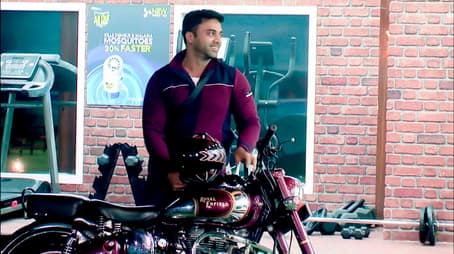 Navdeep Begins His Stay