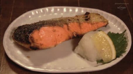 Salt-grilled Salmon