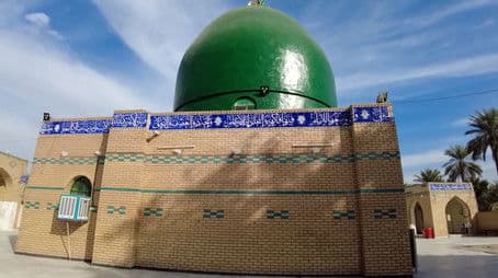 Here the miracle happened... Job struck the ground