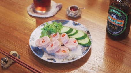 Asian food and alcohol