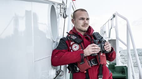 Ghost ship off Norderney