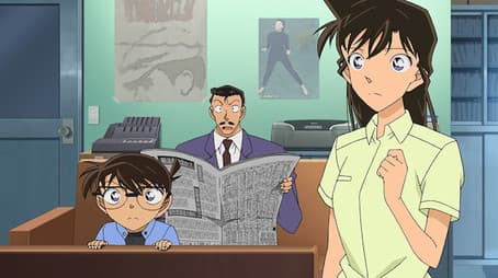 Detective Takagi On the Run in Handcuffs