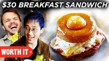 $4 Breakfast Sandwich Vs. $30 Breakfast Sandwich