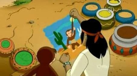 Curious George Paints the Desert