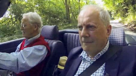 Nicholas Parsons and Gyles Brandreth