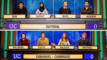 Imperial v Emmanuel College, Cambridge