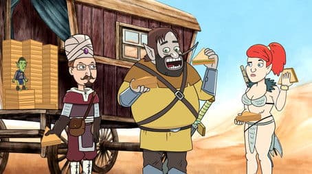 Entering the Sandman Desert