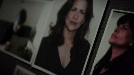 The woman in the forest