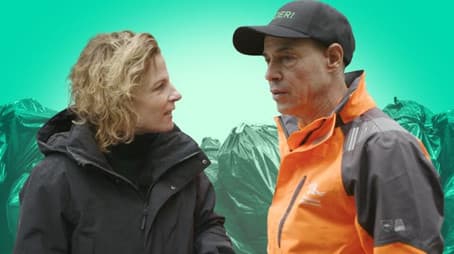 Afval stapelt zich op