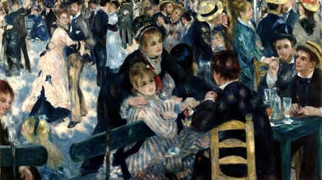 Auguste Renoir: Dance at the Moulin de la Galette