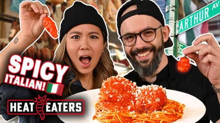 LEGENDARY Arthur Ave Italian Food Tour + Babish Makes Spaghetti all'Assassina!