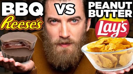 BBQ Peanut Butter Food vs. Peanut Butter BBQ Food Taste Test