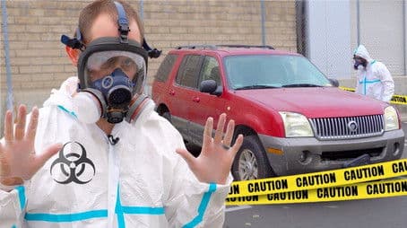 Searching The Disgusting Abandoned Car