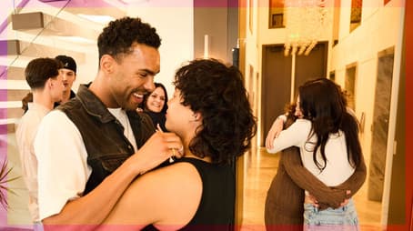 Surprise! A Visit from Home