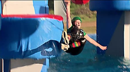 Spring Wipeout: Ballsy Shows Off His Giblets