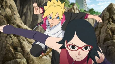 Boruto and Sarada
