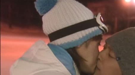 Kiss On The Ski Slopes