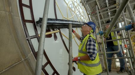 North West - The Biggest Clock Steve Has Ever Worked On