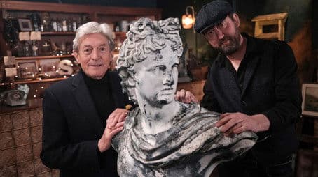 Bust of Apollo, Antique Handcuffs, Mannequin Head