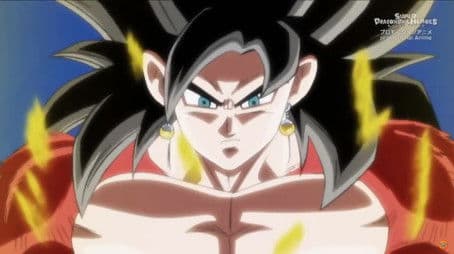 The Mightiest Warrior! Super Saiyan 4 Vegetto!!