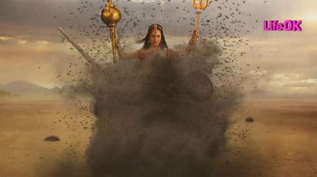 Mahadev rescues the animals and Kamdhenu from Arunasur