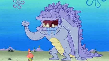 The Monster Who Came to Bikini Bottom