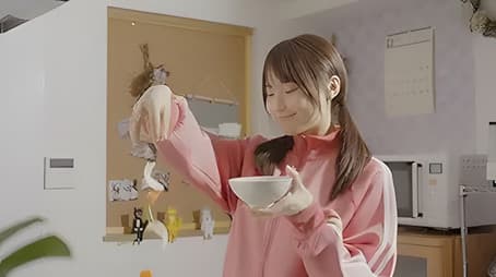 Japanese-styled pasta & Sandwich