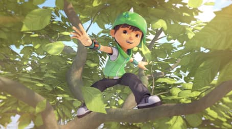 BoBoiBoy Daun vs Lanun