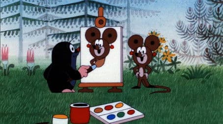 The Mole as a Painter