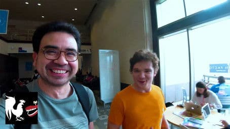 Michael & Gus experience Zero G VR