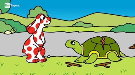 La tartaruga a rotelle