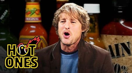 Owen Wilson Feels the Walls Closing In While Eating Spicy Wings