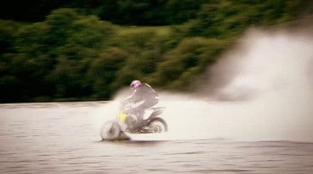 Hydroplaning Bike