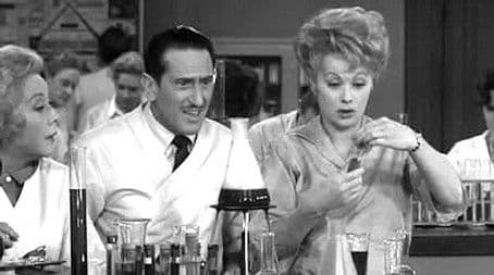 Lucy and Viv Take Up Chemistry