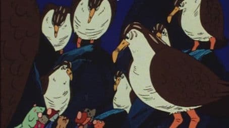 Streaked Shearwater Sinking in Darkness