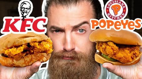 KFC vs. Popeyes Taste Test | FOOD FEUDS