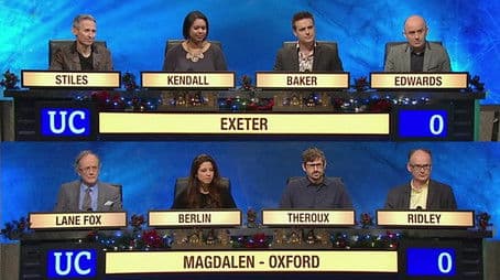 Christmas 2015 - Exeter v Magdalen, Oxford