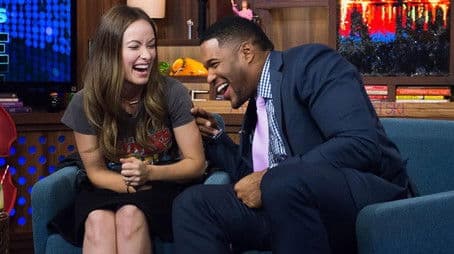 Michael Strahan & Olivia Wilde