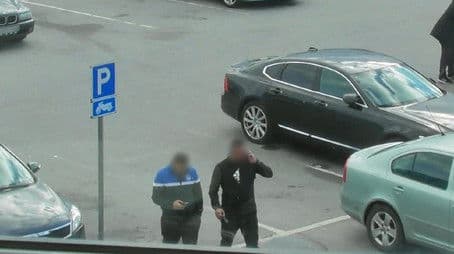 Drug dealing in the parking lot