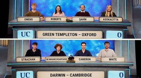 Green Templeton College, Oxford v Darwin College, Cambridge