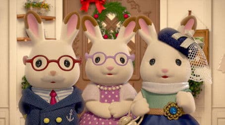 The Hopscotch Rabbit Family Are Always Good Friends!