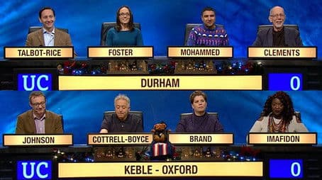Christmas 2017 - Durham University v Keble College, Oxford