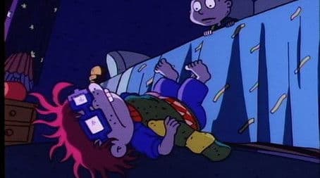 Under Chuckie's Bed