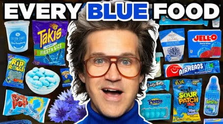 We Tried EVERY Blue Food