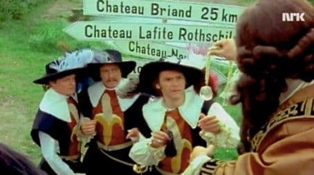 Ved Ludvig XIV hoff og duell med de Tre Muskedundre