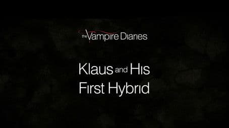 Favorite Scenes: Klaus and His First Hybrid