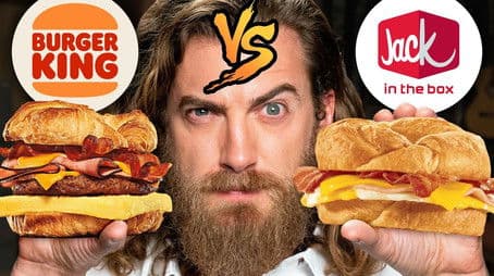 Burger King vs. Jack In The Box Taste Test | FOOD FEUDS