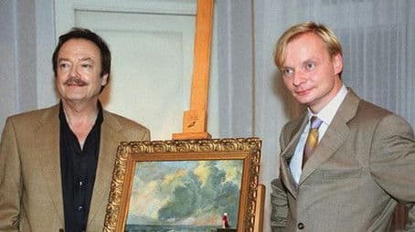 Seestück mit Mädchen