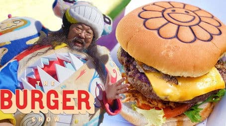 Takashi Murakami's Japanese Tempura Burger Is a Work of Art